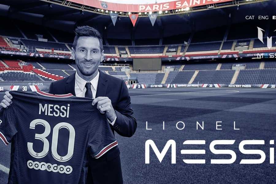 Web oficial de Leo Messi 